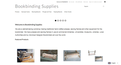 Desktop Screenshot of bookbinding-supplies.co.uk
